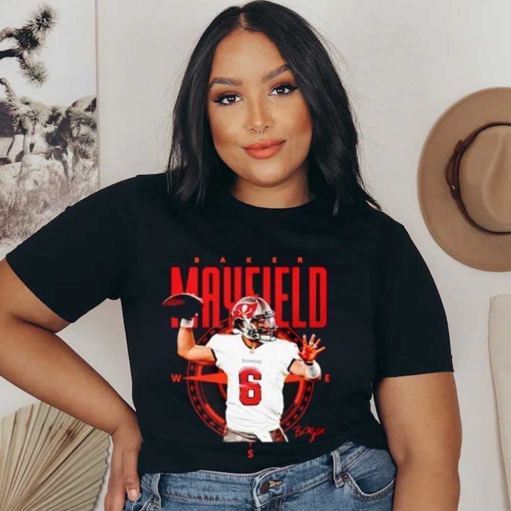 Awesome Baker Mayfield Tampa Bay Buccaneers Signature Tshirt Unisex Tshirt